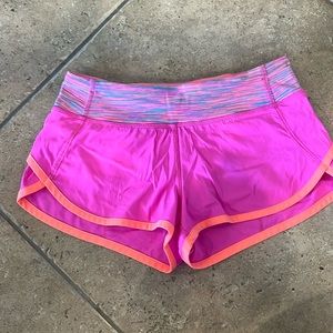 Girls Ivivva hot pink shorts size 10 $15